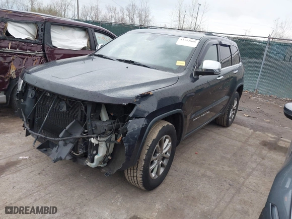 2014 Jeep Grand Cherokee Limited with VIN 1C4RJFBG0EC578851, listed as a IAAI auction lot 41752088 with 172,390 mi miles. Bid and sale history available at carsss.com. Image 17.