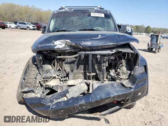 2008 Jeep Liberty Limited with VIN 1J8GN58K28W164242, listed as a Copart auction lot 50615085 with 217,102 mi miles and Salvage Title. Bid and sale history available at DreamBid. Image 5.