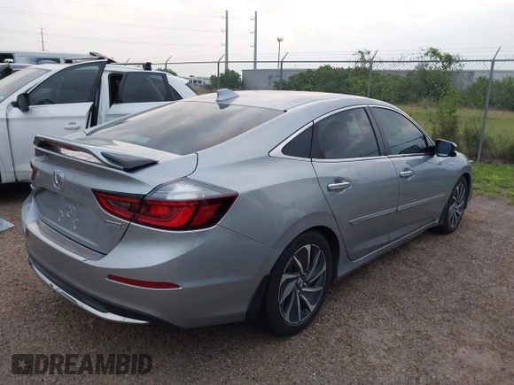 2019 Honda Insight Touring with VIN 19XZE4F96KE007485, listed as a IAAI auction lot 41946494 with Not Provided miles and . Bid and sale history available at DreamBid. Image 4.