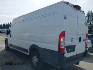2018 Ram ProMaster Cargo with VIN 3C6URVJG9JE153637, listed as a IAAI auction lot 41877822 with 73,489 mi miles. Bid and sale history available at carsss.com. Image 3.