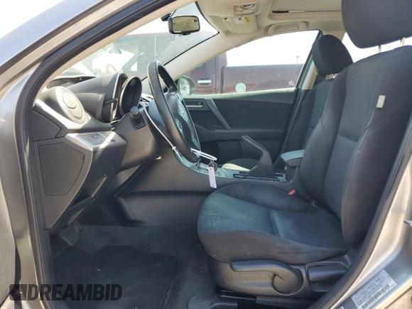 2010 Mazda 3 i Touring with VIN JM1BL1SG1A1340365, listed as a Copart auction lot 54488635 with 184,553 mi miles and Salvage Title. Bid and sale history available at DreamBid. Image 7.