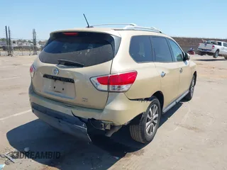 2013 Nissan Pathfinder SL with VIN 5N1AR2MM7DC645084, listed as a IAAI auction lot 42633104 with 268,182 mi miles and . Bid and sale history available at DreamBid. Image 6.