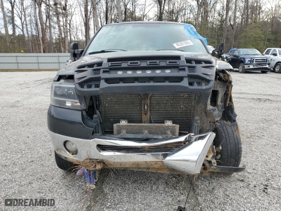 2008 Ford F-150 XLT with VIN 1FTPW14V18KF04145, listed as a Copart auction lot 45287865 with 163,572 mi miles and Salvage Title. Bid and sale history available at carsss.com. Image 5.