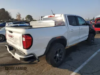 2024 GMC Canyon 2WD Elevation with VIN 1GTP5BEKXR1146225, listed as a Copart auction lot 43246665 with 0 mi miles and Salvage Title. Bid and sale history available at carsss.com. Image 3.