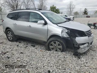 2015 Chevrolet Traverse LT z VIN 1GNKVHKD3FJ350449, wystawiony jako Copart lot #54677065 z przebiegiem 155 128 mil mil oraz Czysty tytuł • Clean title. Historia ofert i sprzedaży dostępna na DreamBid. Obrazek 4.