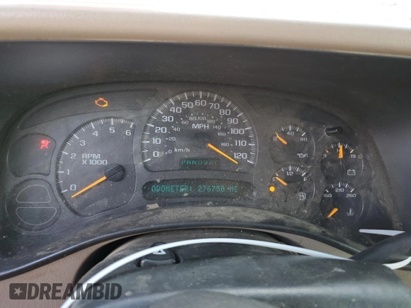 2003 Chevrolet Avalanche with VIN 3GNEC13T43G277069, listed as a Copart auction lot 75266144 with 276,750 mi miles and Salvage Title. Bid and sale history available at carsss.com. Image 9.