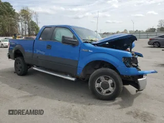 2010 Ford F-150 XL with VIN 1FTEX1E88AFD60038, listed as a Copart auction lot 49773115 with 105,461 mi miles and Salvage title. Bid and sale history available at DreamBid. Image 4.