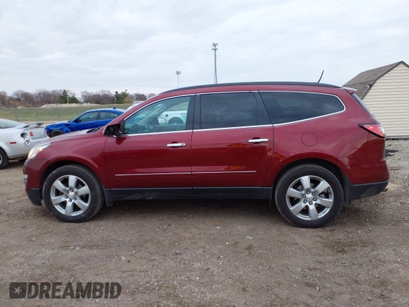 2016 Chevrolet Traverse LTZ z VIN 1GNKVJKD8GJ167038, wystawiony jako IAAI lot #41878254 z przebiegiem 159 771 mil mil oraz . Historia ofert i sprzedaży dostępna na DreamBid. Obrazek 14.