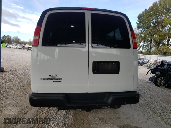 2012 Chevrolet Express Passenger 1LS with VIN 1GAZGZFA0C1194298, listed as a Copart auction lot 78395734 with 134,333 mi miles and Salvage title. Bid and sale history available at DreamBid. Image 6.