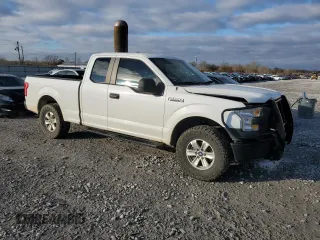 2017 Ford F-150 XL with VIN 1FTEX1CF3HFB35523, listed as a Copart auction lot 41364225 with 151,518 mi miles and Salvage Title. Bid and sale history available at carsss.com. Image 4.