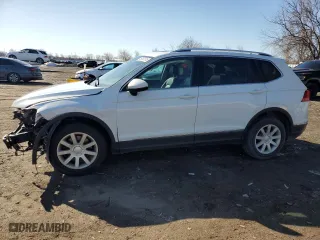 2018 Volkswagen Tiguan SEL Premium with VIN 3VV4B7AX6JM118344, listed as a Copart auction lot 50157515 with 186,812 mi miles and Salvage Title. Bid and sale history available at carsss.com. Image 1.