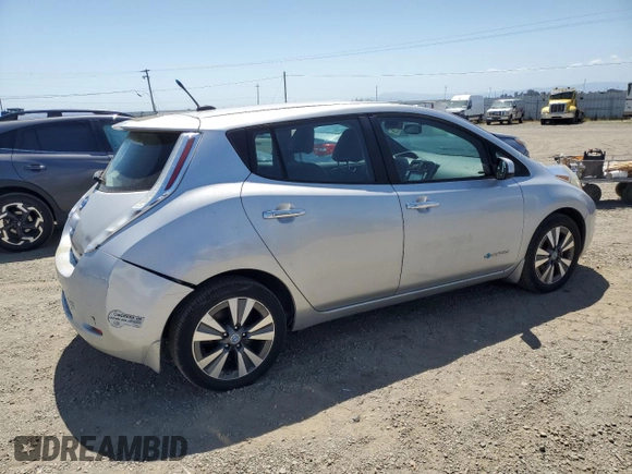 2013 Nissan LEAF SL with VIN 1N4AZ0CP3DC403886, listed as a Copart auction lot 54943805 with 58,196 mi miles and Clean title. Bid and sale history available at DreamBid. Image 3.