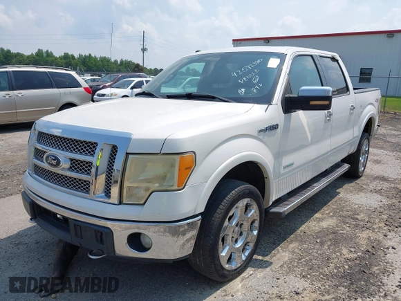 2012 Ford F-150 XL with VIN 1FTFW1ET5CFB18919, listed as a IAAI auction lot 42592380 with 204,469 mi miles and . Bid and sale history available at DreamBid. Image 2.