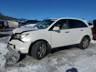 2008 Acura MDX Tech Pkg with VIN 2HNYD28398H514562, listed as a Copart auction lot 45809405 with 0 mi miles and Clean Title. Bid and sale history available at carsss.com. Image 1.