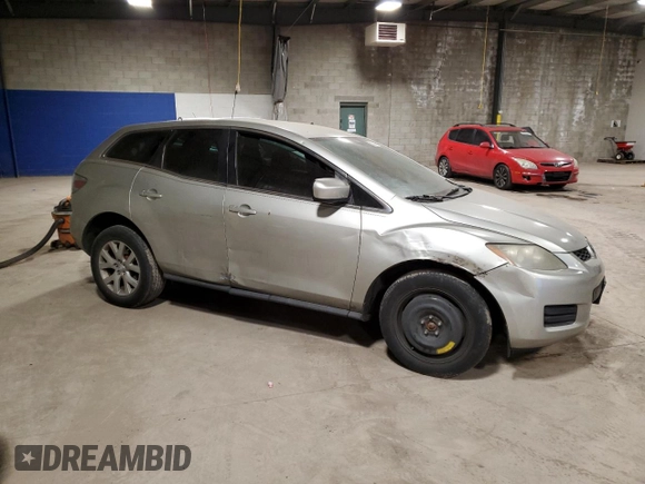 2009 Mazda CX-7 Grand Touring with VIN JM3ER29L990230127, listed as a Copart auction lot 88226175 with Not Provided miles and Salvage Title. Bid and sale history available at carsss.com. Image 4.