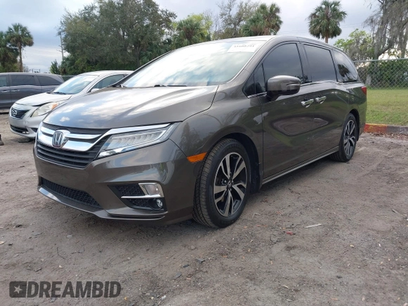2020 Honda Odyssey Elite with VIN 5FNRL6H91LB030294, listed as a IAAI auction lot 41608291 with 74,477 mi miles and . Bid and sale history available at DreamBid. Image 17.