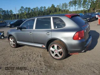 2005 Porsche Cayenne S with VIN WP1AB29P85LA61837, listed as a Copart auction lot 75708194 with 0 mi miles and Salvage Title. Bid and sale history available at carsss.com. Image 2.