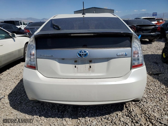 2012 Toyota Prius Plug-In with VIN JTDKN3DP9C3019460, listed as a Copart auction lot 71377474 with 100,689 mi miles and Salvage Title. Bid and sale history available at carsss.com. Image 6.