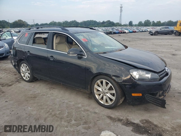 2013 Volkswagen Jetta SportWagen SE w/Sunroof with VIN 3VWPP7AJXDM629596, listed as a Copart auction lot 69369234 with 117,749 mi miles and Salvage Title. Bid and sale history available at carsss.com. Image 4.