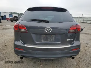 2014 Mazda CX-9 Touring with VIN JM3TB2CA4E0443645, listed as a Copart auction lot 53856685 with 163,271 mi miles and Salvage Title. Bid and sale history available at carsss.com. Image 6.