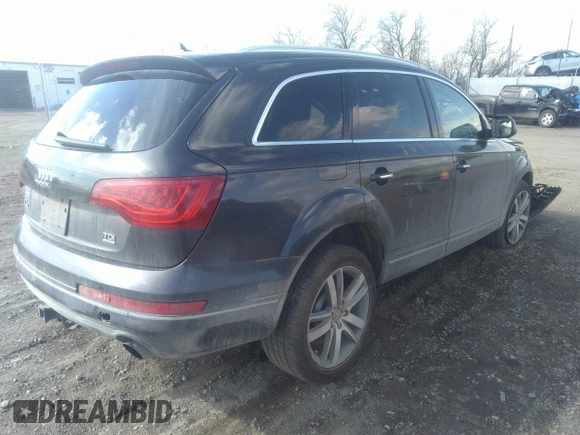 2012 Audi Q7 Premium Plus z VIN WA1LMAFE9CD002279, wystawiony jako IAAI lot #36584813 z przebiegiem 93 582 mil mil oraz . Historia ofert i sprzedaży dostępna na DreamBid. Obrazek 4.