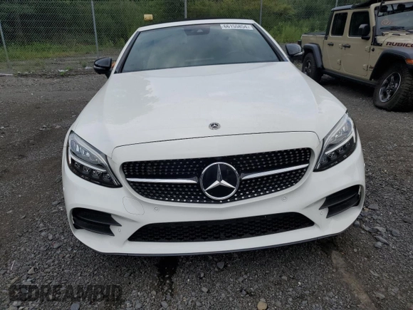 2023 Mercedes-Benz C 300 with VIN W1KWK8DB2PG119688, listed as a Copart auction lot 66155854 with 13,186 mi miles and Salvage Title. Bid and sale history available at DreamBid. Image 5.