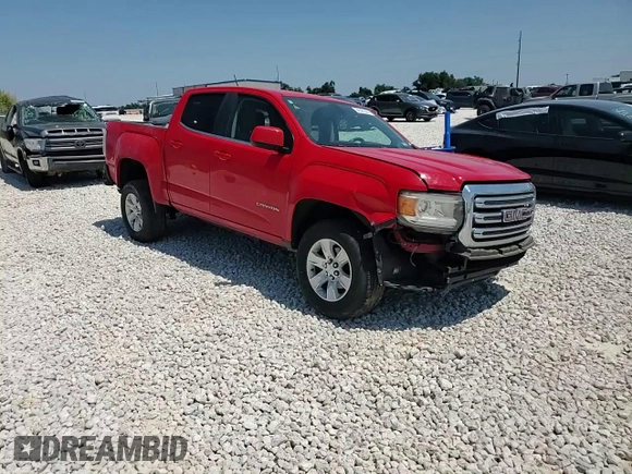 2015 GMC Canyon 2WD SLE with VIN 1GTG5BEA4F1220791, listed as a Copart auction lot 66525304 with 0 mi miles and Salvage Title. Bid and sale history available at carsss.com. Image 11.