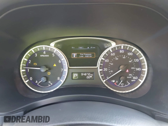 2017 Infiniti QX60 with VIN 5N1DL0MM3HC552510, listed as a IAAI auction lot 41744683 with 94,870 mi miles and . Bid and sale history available at DreamBid. Image 7.
