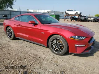 2021 Ford Mustang GT z VIN 1FA6P8CF4M5113873, wystawiony jako Copart lot #51390305 z przebiegiem 37 224 mil mil oraz Szkody całkowita. Historia ofert i sprzedaży dostępna na DreamBid. Obrazek 4.