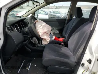 2008 Nissan Versa 1.8 S with VIN 3N1BC11E58L371074, listed as a Copart auction lot 46701965 with 49,467 mi miles and Salvage Title. Bid and sale history available at carsss.com. Image 7.