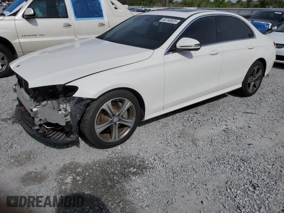 2017 Mercedes-Benz E 300 Luxury with VIN WDDZF4JB7HA117678, listed as a Copart auction lot 63745825 with 98,022 mi miles and Salvage title. Bid and sale history available at DreamBid. Image 1.