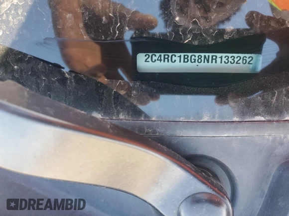 2022 Chrysler Pacifica Touring L z VIN 2C4RC1BG8NR133262, wystawiony jako Copart lot #49414495 z przebiegiem Nie podano mil oraz Szkoda całkowita • Salvage title. Historia ofert i sprzedaży dostępna na DreamBid. Obrazek 13.