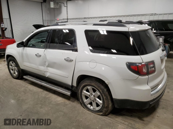 2016 GMC Acadia SLE with VIN 1GKKVPKD9GJ107754, listed as a Copart auction lot 49672235 with 117,105 mi miles and Salvage Title. Bid and sale history available at carsss.com. Image 2.