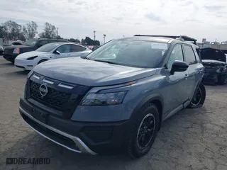 2024 Nissan Pathfinder SV with VIN 5N1DR3BD2RC251313, listed as a IAAI auction lot 41455880 with 6,323 mi miles. Bid and sale history available at carsss.com. Image 17.