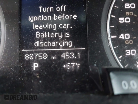 2016 Audi A4 Premium with VIN WAUBFAFL4GN010684, listed as a IAAI auction lot 41749037 with 88,758 mi miles. Bid and sale history available at carsss.com. Image 15.