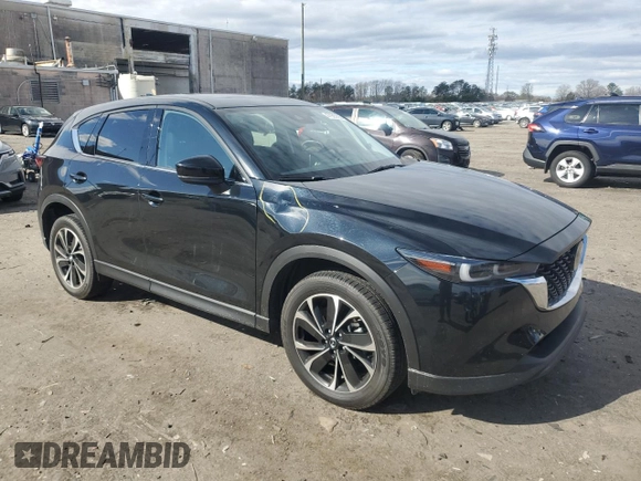 2023 Mazda CX-5 2.5 S Premium Plus Package with VIN JM3KFBEM9P0269212, listed as a Copart auction lot 47925635 with 13,739 mi miles and Salvage Title. Bid and sale history available at carsss.com. Image 4.