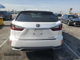 2019 Lexus RX with VIN 2T2BGMCA7KC030486, listed as a Copart auction lot 43281465 with 71,392 mi miles and Salvage Title. Bid and sale history available at carsss.com. Image 6.