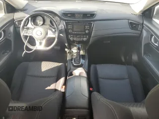 2017 Nissan Rogue SV with VIN JN8AT2MT9HW143313, listed as a Copart auction lot 52010935 with 92,200 mi miles and Salvage Title. Bid and sale history available at carsss.com. Image 8.