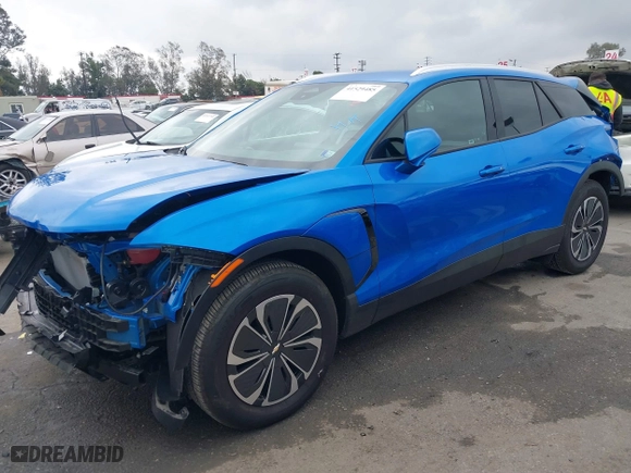 2024 Chevrolet Blazer EV eAWD LT with VIN 3GNKDBRJ8RS263354, listed as a IAAI auction lot 41529485 with 5,257 mi miles. Bid and sale history available at carsss.com. Image 21.