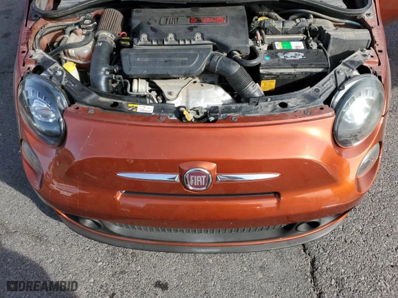 2013 FIAT 500 Turbo with VIN 3C3CFFHH1DT618739, listed as a Copart auction lot 85331074 with 78,177 mi miles and Salvage Title. Bid and sale history available at carsss.com. Image 11.