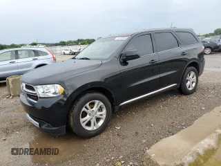 2013 Dodge Durango SXT with VIN 1C4RDHAG5DC552474, listed as a Copart auction lot 65185985 with 179,910 mi miles and Clean title. Bid and sale history available at DreamBid. Image 1.