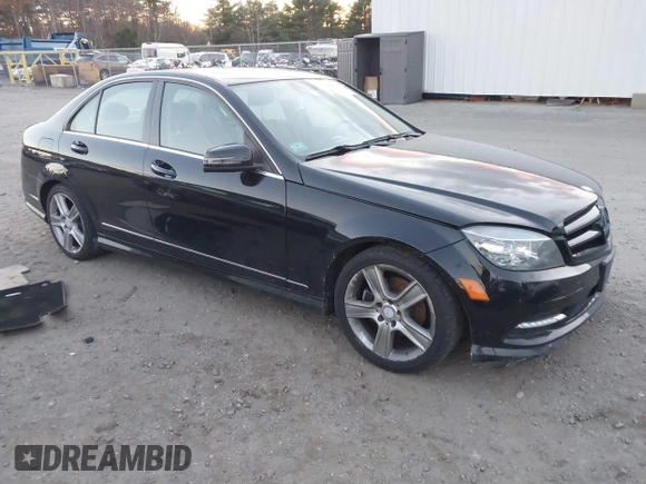 2011 Mercedes-Benz C 300 Sport with VIN WDDGF8BB8BR179273, listed as a IAAI auction lot 40798200 with 169,110 mi miles and . Bid and sale history available at DreamBid. Image 1.