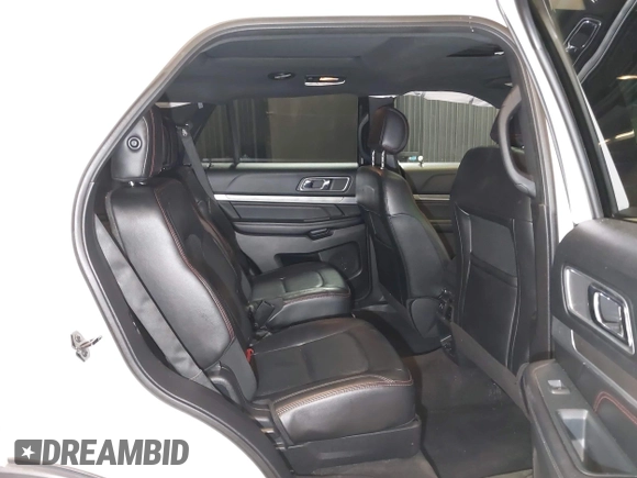 2017 Ford Explorer Sport with VIN 1FM5K8GT7HGA40069, listed as a IAAI auction lot 41992794 with 128,697 mi miles and . Bid and sale history available at carsss.com. Image 8.