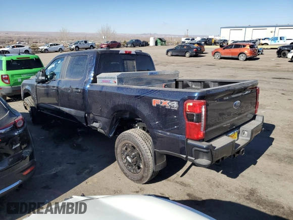 2024 Ford Super Duty F-250 SRW XL with VIN 1FT8W2BA8REF47973, listed as a Copart auction lot 41468795 with 129 mi miles and Salvage Title. Bid and sale history available at carsss.com. Image 2.