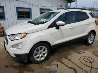 2021 Ford EcoSport SE with VIN MAJ3S2GE2MC408532, listed as a Copart auction lot 56988395 with 48,869 mi miles and Salvage title. Bid and sale history available at DreamBid. Image 1.