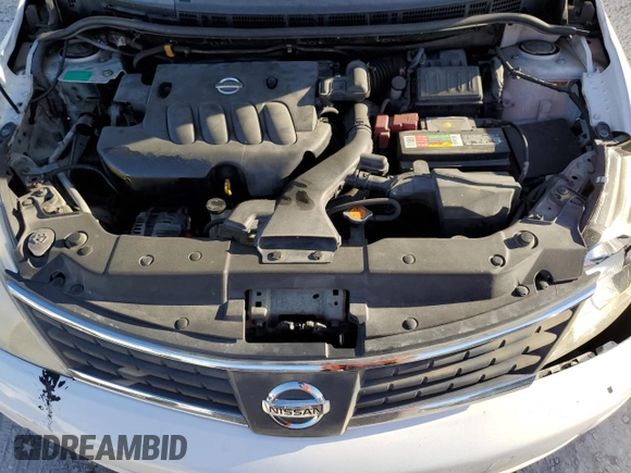 2008 Nissan Versa 1.8 S with VIN 3N1BC13E98L350841, listed as a Copart auction lot 47724015 with 69,743 mi miles and Salvage Title. Bid and sale history available at carsss.com. Image 11.