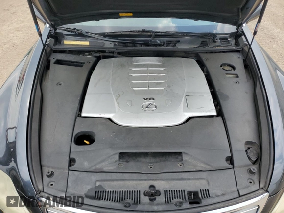 2007 Lexus LS 460 with VIN JTHBL46F175005741, listed as a Copart auction lot 59982435 with 225,398 mi miles and Clean title. Bid and sale history available at DreamBid. Image 11.