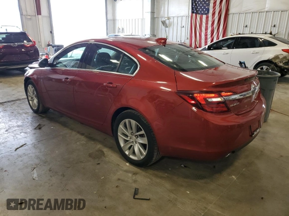 2015 Buick Regal Premium I with VIN 2G4GN5EX2F9107516, listed as a Copart auction lot 53291485 with 48,969 mi miles and Clean Title. Bid and sale history available at carsss.com. Image 2.