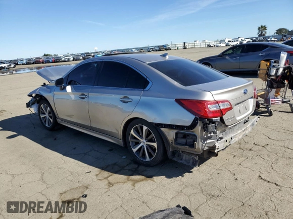 2019 Subaru Legacy Limited with VIN 4S3BNAN61K3035371, listed as a Copart auction lot 46346965 with 40,863 mi miles and Salvage Title. Bid and sale history available at carsss.com. Image 2.