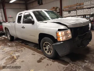 2011 Chevrolet Silverado 1500 Work Truck with VIN 1GCRKPE09BZ234204, listed as a IAAI auction lot 41598748 with 193,483 mi miles. Bid and sale history available at carsss.com. Image 1.